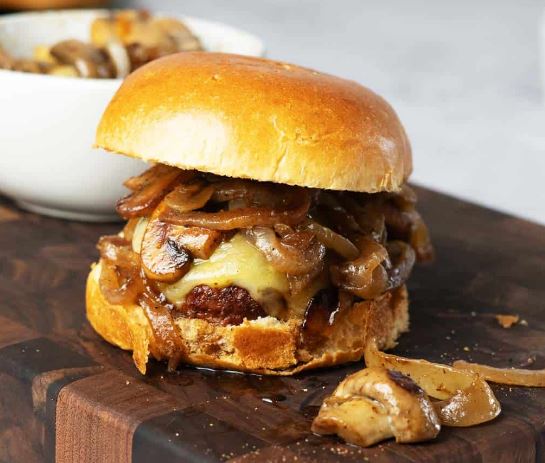 Perkins Mushroom 'n Swiss Burger