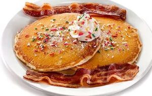 Perkins Rainbow Pancakes